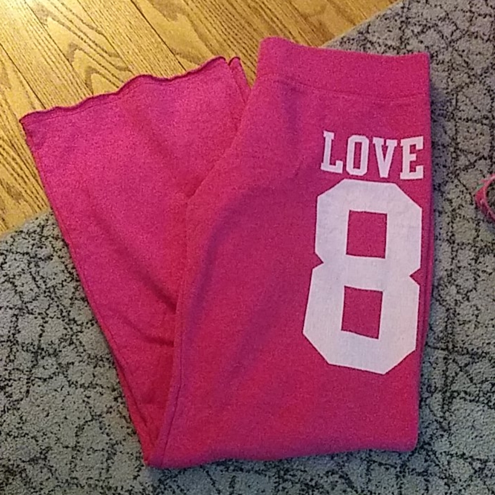 Pink Victoria's secret lounge pants